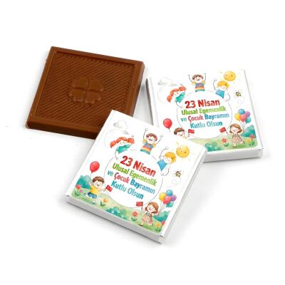 23 Nisan Çocuk Bayramı Hediyesi (50 Adet Madlen Çikolata) Model 2 - 2