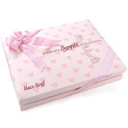 72 pc. Personalized Chocolates in a Lovely Gift Box for Baby Girl Shower & Newborn Celebration - 31