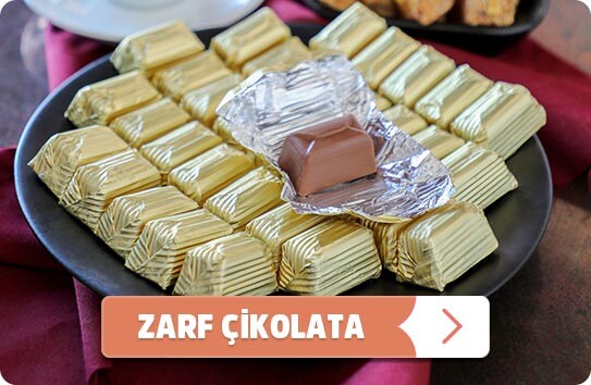 zarf çikolata