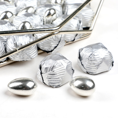 Altıgen Gümüş Aynalı Tepsi Söz Nişan Çikolatası - 3