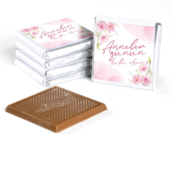 Anneler Günü Hediyesi 48 Adet Madlen Çikolata Gold Kutu - 3