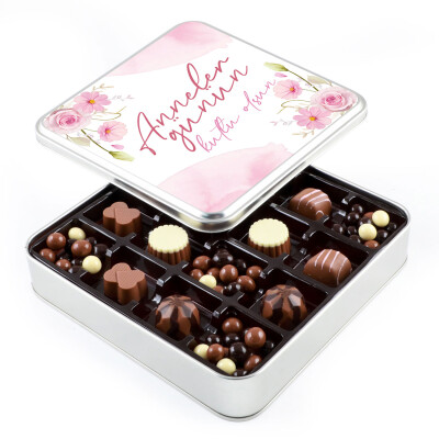 Anneler Günü Hediyesi Kahve Drajeli Special Çikolata (Metal Kutu) - 1