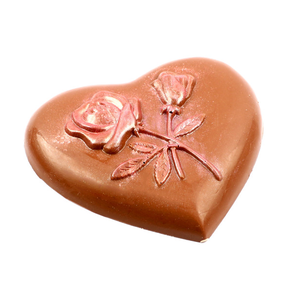 Anneler Günü Hediyesi Simli Kalp Çikolata - 1