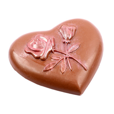 Anneler Günü Hediyesi Simli Kalp Çikolata - 4