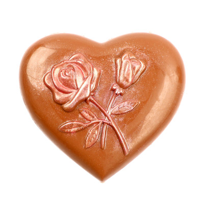 Anneler Günü Hediyesi Simli Kalp Çikolata - 3