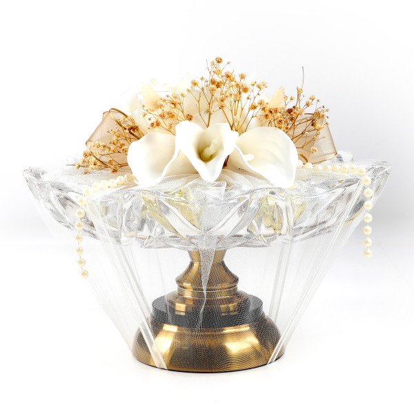 Ayaklı Cam Sunumlukta İsimli Söz Nişan Kız İsteme Madlen TekTaş Çikolatası Draje - 19