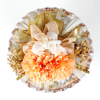 Ayaklı Cam Sunumlukta Söz Nişan Kız İsteme Çikolatası Kristal ve Tek Taş Çikolata Draje - 9