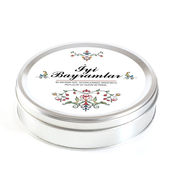 Bayram Hediyesi Karışık Special Truffle Çikolata (Yuvarlak Metal Kutu) - 2