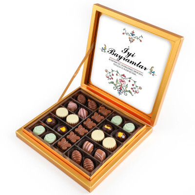 Bayram Hediyesi Special Çikolata 285g (Gold Kutu) - 1