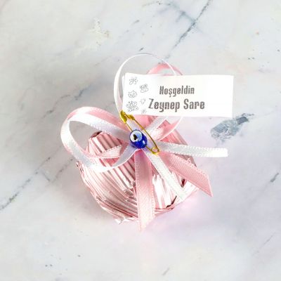 Bebek Boncuk Dekorlu Baton Çikolata - 2