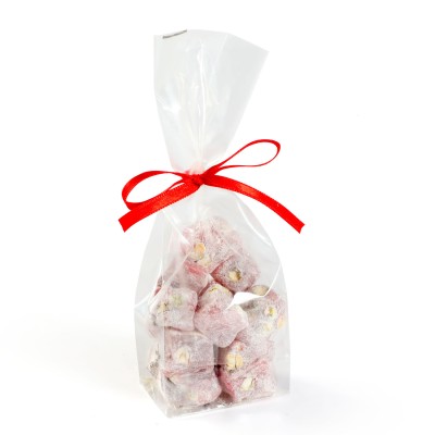 Çifte Kavrulmuş Antep Fıstıklı Nar Sulu Lokum 100g - Hacı Şerif