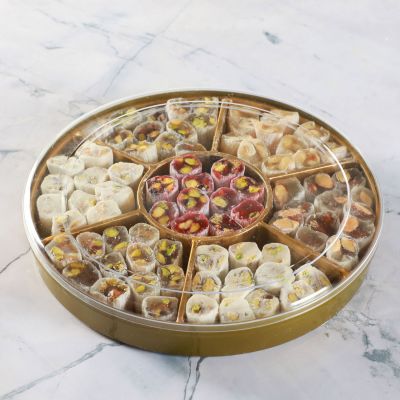 Çifte Kavrulmuş Karışık Yuvarlak Fitil Lokum (500g) - 2