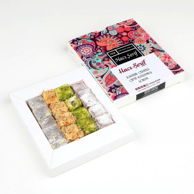 Çifte Kavrulmuş Karışık Lokum (125g) - Hacı Şerif