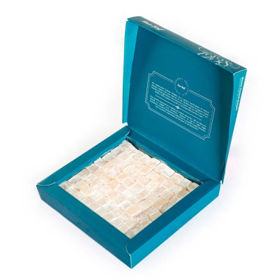 Damla Sakızlı Lokum (500 g) - Renkli Kutu - Hacı Şerif