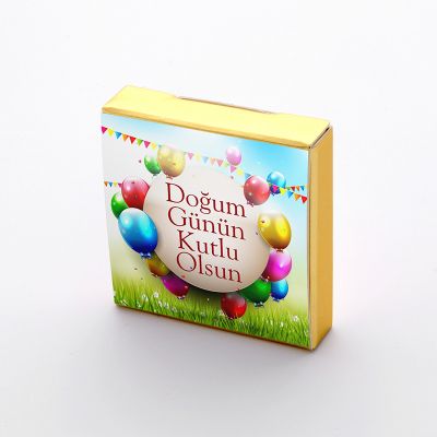 Doğum Günü Hediyesi 4 Farklı Lezzet + Draje (32li Paket) - 9