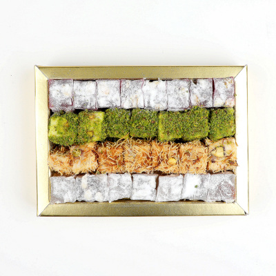 Double Roasted Turkish Delight with Mixed Cookies 200 gram - 2