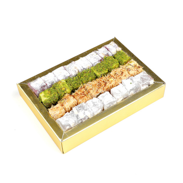 Double Roasted Turkish Delight with Mixed Cookies 200 gram - 1