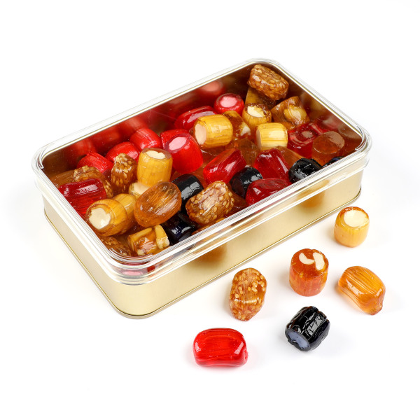El Yapımı Karışık Akide Şekeri 300g (Metal Kutu) - 4