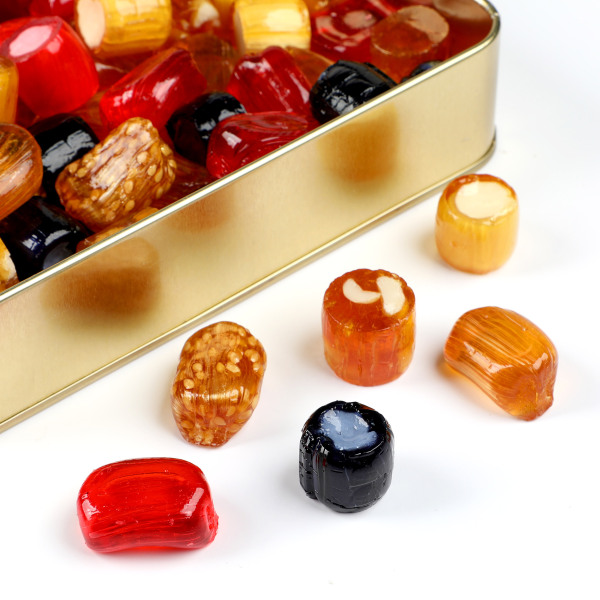 El Yapımı Karışık Akide Şekeri 300g (Metal Kutu) - 2