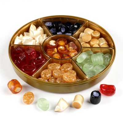 El Yapımı Karışık Akide Şekeri 400g (Yuvarlak Kutu) - 5