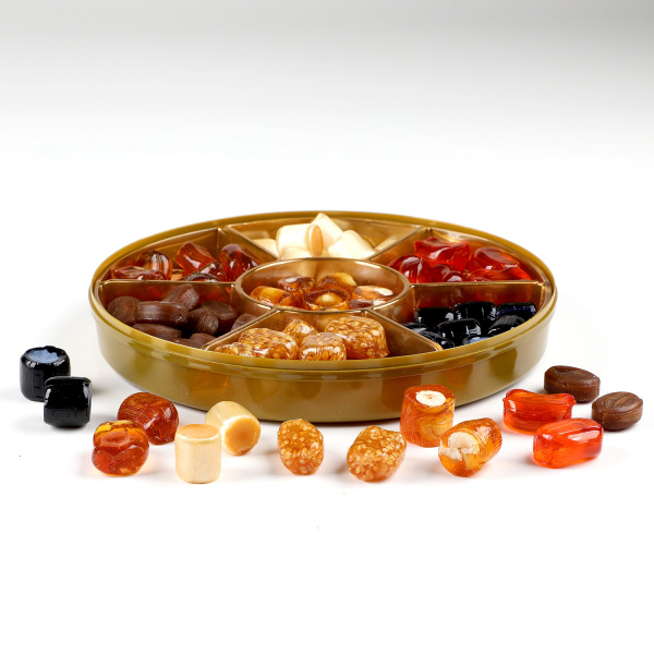 El Yapımı Karışık Akide Şekeri 400g (Yuvarlak Kutu) - 7