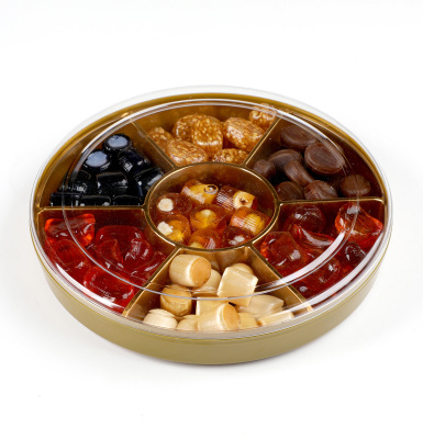 El Yapımı Karışık Akide Şekeri 400g (Yuvarlak Kutu) - 3