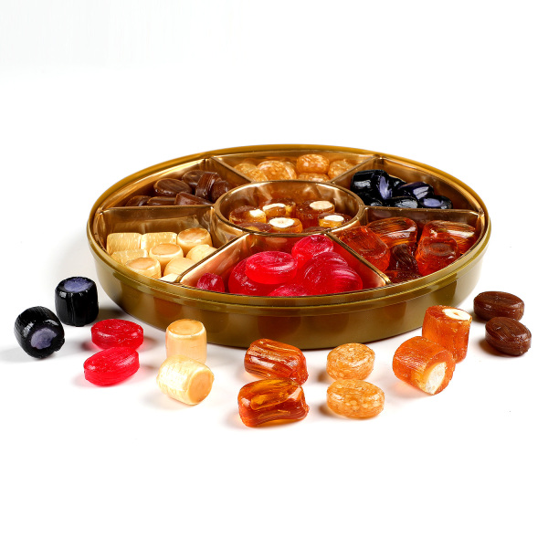 El Yapımı Karışık Akide Şekeri 400g (Yuvarlak Kutu) - 4