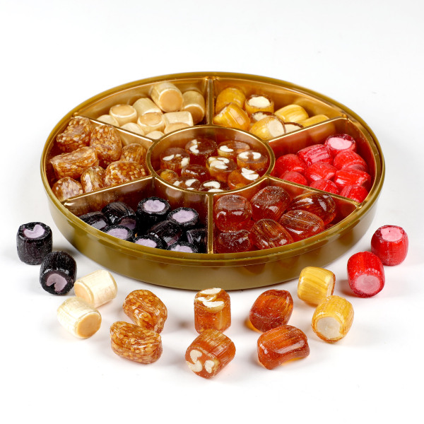 El Yapımı Karışık Akide Şekeri 400g (Yuvarlak Kutu) - 7