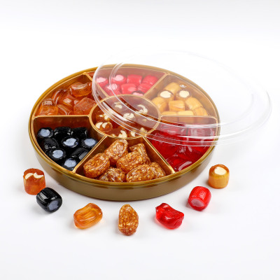 El Yapımı Karışık Akide Şekeri 400g (Yuvarlak Kutu) - Hacı Şerif