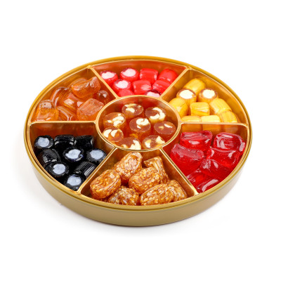 El Yapımı Karışık Akide Şekeri 400g (Yuvarlak Kutu) - 6