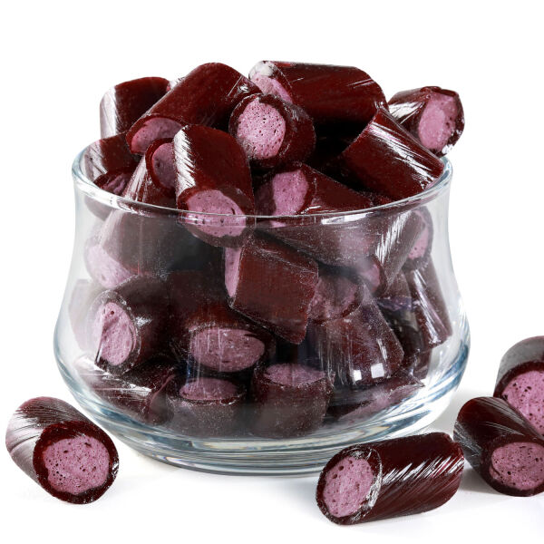 El Yapımı Yaban Mersini Aromalı Akide Şekeri 200g - 1