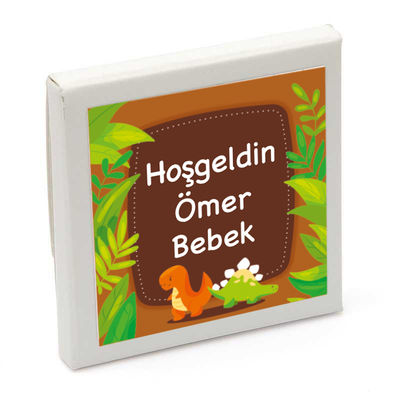 Erkek Bebek Şekeri (50 Adet İnce Kesim Lokum) - 12