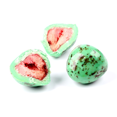 Gerçek Yeşil Çilek Draje 100g - 3