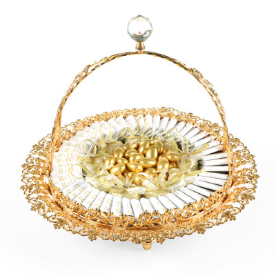 Gold Saplı Tepside Kız İsteme Nişan Çikolatası - 3