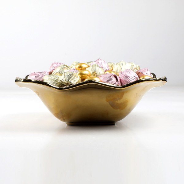 Gold Tabak Taşlı Söz Nişan Çikolatası - 5