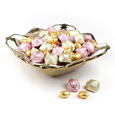 Gold Tabak Taşlı Söz Nişan Çikolatası - 2