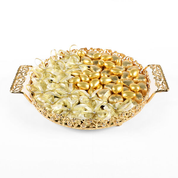 Gold Renk Tepside Kız İsteme Çikolatası - 3