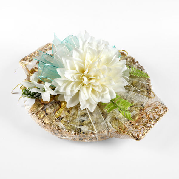 Gold Renk Tepside Kız İsteme Çikolatası - 1