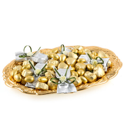 Gold Tepside Kız İsteme Çikolatası (Oval) - 2