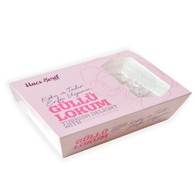 Gül Aromalı Lokum (500g) - 1