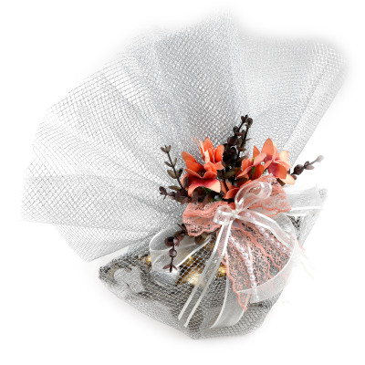 Gümüş Gondol Söz Nişan Çikolatası - 1