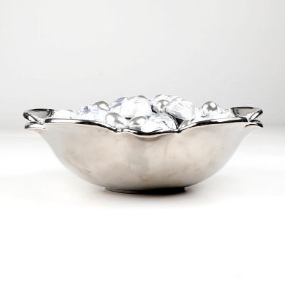 Gümüş Tabak Taşlı Söz Nişan Çikolatası - 5