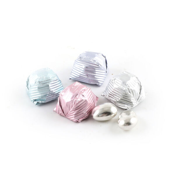 Gümüş Tepside Kız İsteme Çikolatası (Oval) - 4