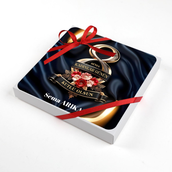 İsimli Kadınlar Günü Hediyesi Minik Lezzetler Lokum Şöleni - 3