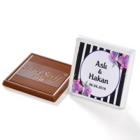İsimli Söz Nişan Dökme Çikolatası (50 Adet Madlen Çikolata) - Thumbnail