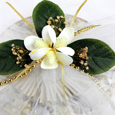 İsimli Yuvarlak Taşlı Ayaklı Tepsi Söz Nişan Çikolatası - 3