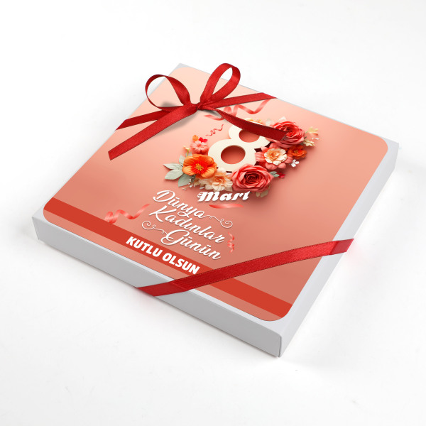 Kadınlar Günü Hediyesi Özel Special Çikolata (Minik Lezzetler) Pembe - 2
