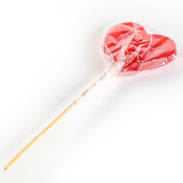 Kalp Lolipop Şeker (Küçük) - 2