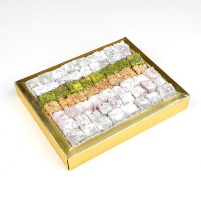 Karışık Çerezli Çifte Kavrulmuş Lokum 400g - 1