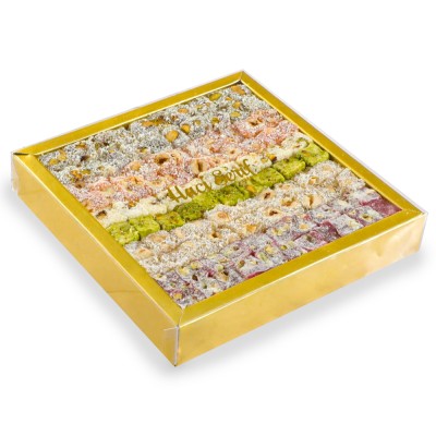 Karışık Çerezli Çifte Kavrulmuş Lokum 600g - Hacı Şerif